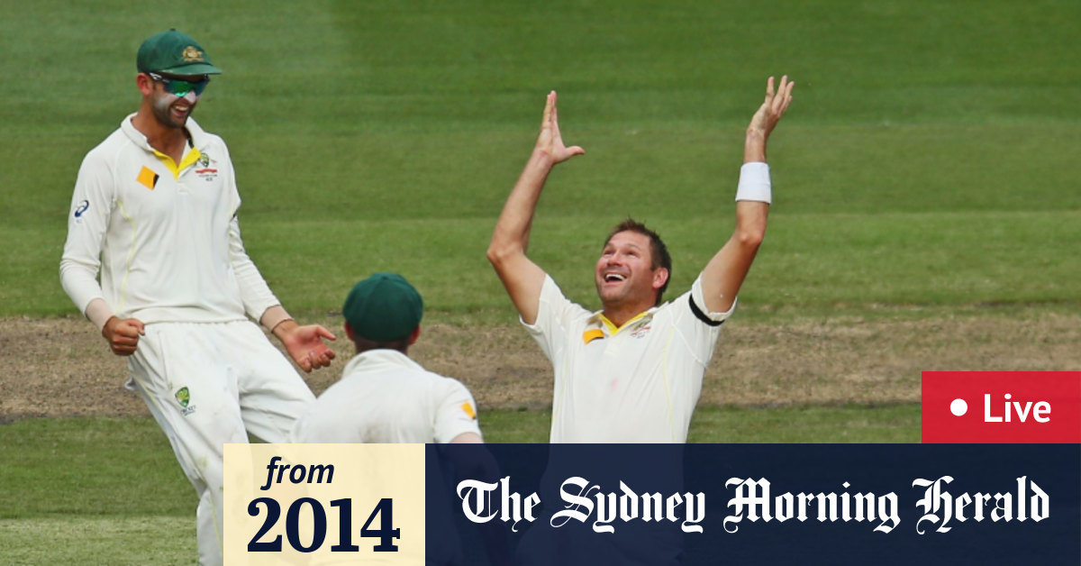 Live Australia v India, Boxing Day Test, day four